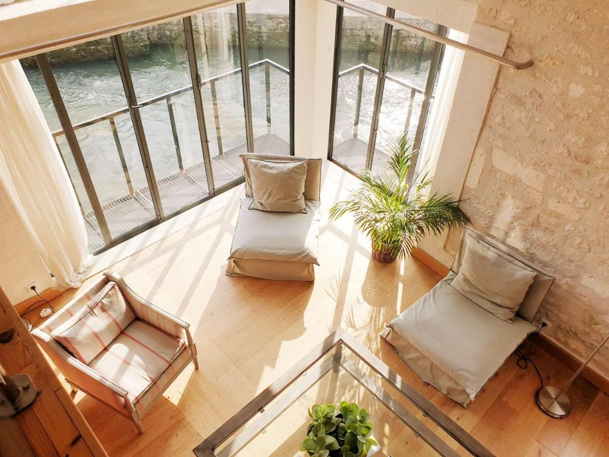 Quai 3 Loft Moderne Et Lumineux Les Pieds Dans L'Eau Apartment Jarnac Exterior photo